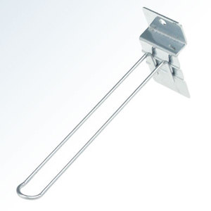 Anti Rust Long Double Wire Double Loop Pegboard <b>Hook</b> For Supermarket Convenience Store Goods <b>Wall</b> Display - Product Image 3