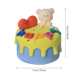 Lindas velas novedosas para cumpleaños Navidad Acción de Gracias Diwali Día de la madre para decoración de pasteles y uso festivo - Product Image 6