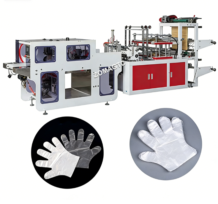 High Speed Automatic Glove Maker Machine