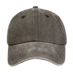 Casquette de baseball personnalisée en coton à 6 panneaux pour homme, style streetwear délavé et vieilli, broderie de haute qualité, idéale pour les activités sportives en extérieur - Product Image 5