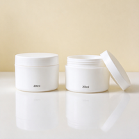 Ensemble de pots de crème pour soins de la peau haut de gamme 30ml 50ml 100ml, flacon transparent pour nettoyant visage avec emballage en boîte pour flacon de sérum