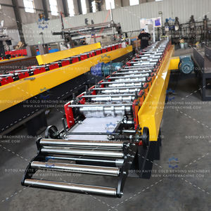 Machine <span class=keywords><strong>de</strong></span> formage <span class=keywords><strong>de</strong></span> gouttières en acier - Équipement <span class=keywords><strong>de</strong></span> formage <span class=keywords><strong>de</strong></span> gouttières sans soudure pour toitures résidentielles et commerciales - Product Image 2