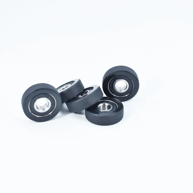 Rolo de roda de PU para máquina de embalagem de doces SEMEI PU69620-6 6x20x6mm Rolo de rodas industriais