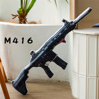 Vente en gros de jouets en peluche personnalisés, jouets en peluche doux, jouets en peluche en forme de pistolet pour garçons, enfants, coussin en forme de pistolet de simulation