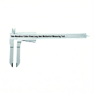 Calibre monobloc à mâchoires longues de 150 mm, outil de mesure mécanique - Product Image 2