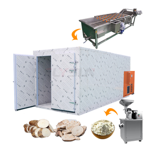 Machine industrielle de traitement du manioc, équipement de séchage alimentaire, sécheuse à manioc granulé - Product Image 1