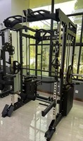 Station de musculation multifonctionnelle pour la maison, rack à squats, machines Smith, équipement de musculation pour la musculation et le développement musculaire
