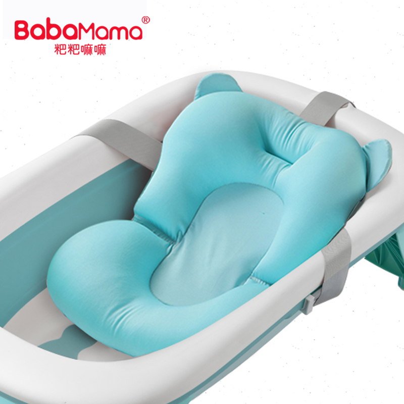 Детская кроватка для ванны, мягкая Нескользящая сетчатая слинг-стойка для ванной, детское сиденье для ванны
