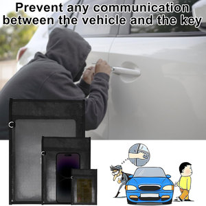 Lot de 3 pochettes RFID anti-EMP, sacs Faraday, cage de Faraday, <span class=keywords><strong>protection</strong></span> pour téléphones portables, ordinateurs portables, clés de voiture, tablettes, <span class=keywords><strong>protection</strong></span> numérique - Product Image 5