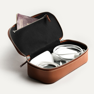 Tùy Chỉnh Người Đàn Ông Và Phụ Nữ Da Nâu PU Sang Trọng Túi Mỹ Phẩm Du Lịch Trang Điểm Tổ Chức Dây Kéo Số Lượng Lớn Vệ Sinh Cá Nhân Túi Mỹ Phẩm - Product Image 2