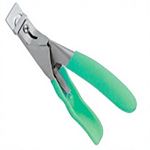 Coupe-ongles ergonomique en acier inoxydable à large ouverture de mâchoire, design papillon transparent de haute qualité, pour faux ongles français en acrylique, livraison rapide - Product Image 1