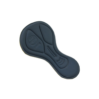 Coussin de gel de cyclisme réversible anti-choc, taille plus, écologique, pour shorts de vélo - Coolmax confortable, respirant 3D, unisexe