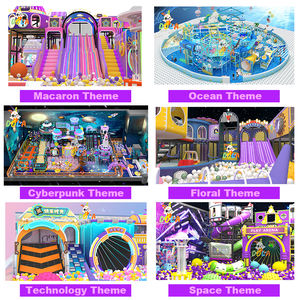 Jeux de parcours d'obstacles les plus populaires pour enfants, jeux d'intérieur, château de terrain de jeu, équipement de terrain de jeu, grand toboggan, ensemble d'équipements de jeu souple - Product Image 5