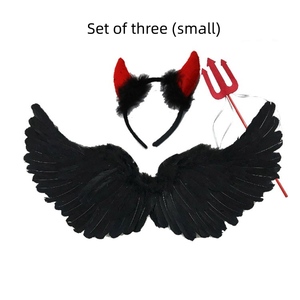 <span class=keywords><strong>Ali</strong></span> d'<span class=keywords><strong>Angelo</strong></span> in Piume per Bambini e Adulti, Decorazioni per Palcoscenico per la Giornata dei Bambini e Halloween, <span class=keywords><strong>Ali</strong></span> per Costumi all'Ingrosso - Product Image 6