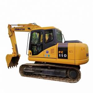 Excavadora Komatsu PC110 Usada, Excavadoras Komatsu 110 de Segunda Mano, Excavadora de 11 Toneladas para Movimiento de Tierras, Maquinaria de Construcción - Product Image 1