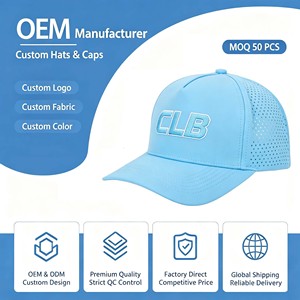 Casquette de baseball rétro unisexe à 6 panneaux avec logo imprimé numérique personnalisé pour le shopping et les activités de plein air - Product Image 1