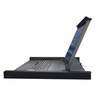 Commutateur KVM 17 pouces HENGYU SRD171A 2 ports Résolution 1280x1024 En stock
