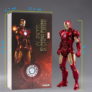 Nuovo 2026 ZT Zd Toys <span class=keywords><strong>Iron</strong></span> <span class=keywords><strong>Man</strong></span> Originale Autentico Edizione 10° Anniversario Marvel - <span class=keywords><strong>Iron</strong></span> <span class=keywords><strong>Man</strong></span> Mk4 Non Luminoso <span class=keywords><strong>Action</strong></span> Figure 1/10 - Product Image 3