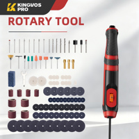 Outil rotatif filaire KD7011 à vitesse réglable, mini-meuleuse pour gravure, découpe, perçage, projets de bricolage