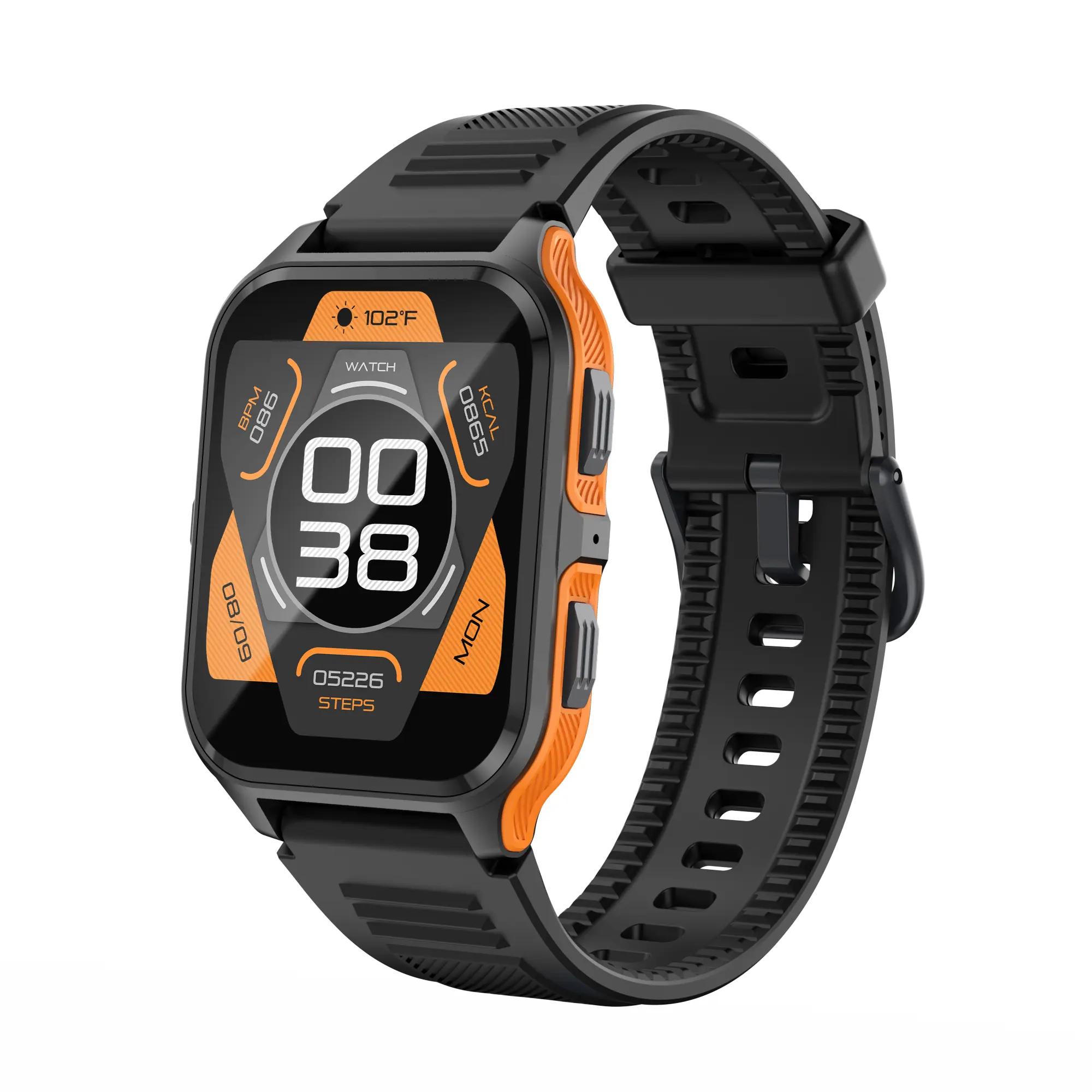 GAOKE P73 Smartwatch BT Call 3 ATM Waterproof 100 Sport Outdoor Durable Sport Watch IP68 Waterproof Fitness Watch for Men