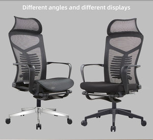 Silla De Oficina ergonómica de diseño moderno Yazhi, silla De trabajo De malla con respaldo alto con altura trasera ajustable, Silla De Oficina barata - Product Image 4