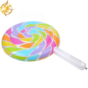 Mùa hè Đảng Inflatable thoải mái Lollipop bãi biển hồ bơi bè thoát nước giường - Product Image 4