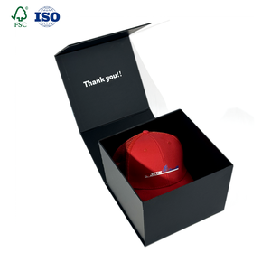 Sweat à capuche recyclable emballage cadeau noir Logo personnalisé sérigraphie boîte <span class=keywords><strong>de</strong></span> papier magnétique pour vêtements - Product Image 1