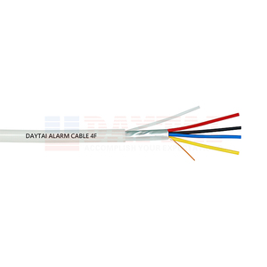 Câble de sécurité blindé multiconducteur à 4 fils à réponse haute efficacité pour le câblage d'<span class=keywords><strong>interphone</strong></span> de bâtiment - Product Image 1