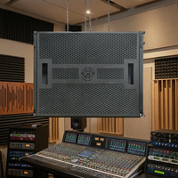Haut-parleur Line Array externe à trois voies de performance professionnelle de grande envergure, série LS3 MRL, avec aimant néodyme, 8 Ohm 250W, enceinte en bois LF