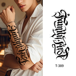 2025 nouveau étanche à la sueur Internet rouge hommes <span class=keywords><strong>petit</strong></span> <span class=keywords><strong>bras</strong></span> fleur <span class=keywords><strong>tatouage</strong></span> autocollant nouvelle couleur impression longue durée - Product Image 5