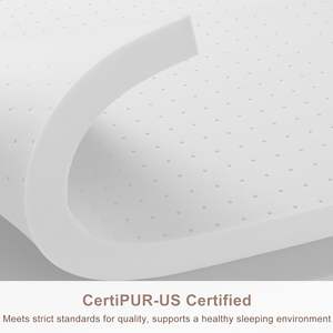 Surmatelas en mousse à mémoire de forme King Queen Size coussin en latex ventilé haute <span class=keywords><strong>densité</strong></span> Design traditionnel anti-pression hôtels pliable - Product Image 2