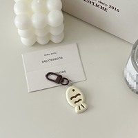 Mengda lindo gato y pez creativo regalo personalizado llavero mochila colgante pareja Internet celebridad colgante estudiante joyería