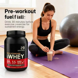 Livraison rapide Muhua personnalisé OEM augmenter la croissance musculaire protéine saveur personnalisée 1kg isoler or standard poudre de protéine de lactosérum - Product Image 5