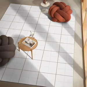 Bán Buôn Bắc Âu Kem Trắng Thảm Nhà Máy Bán Nhà Thảm Thảm Thảm Phòng Khách Máy Làm Sang Trọng Trừu Tượng Thảm - Product Image 2