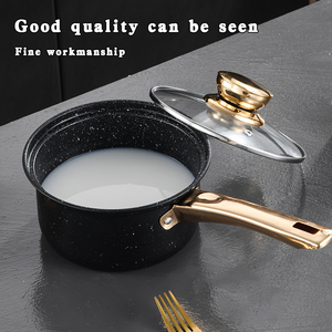 Yuedisi New Arrival 8 cái thép không gỉ <span class=keywords><strong>Cookware</strong></span> <span class=keywords><strong>Set</strong></span> với vàng xử lý đối với trang chủ nấu ăn nhà bếp Chậu và <span class=keywords><strong>Pan</strong></span> <span class=keywords><strong>Set</strong></span> - Product Image 4