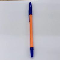 Vente en gros pas cher logo personnalisé fournitures de bureau scolaire étudiant en plastique plusieurs couleurs stylo à bille en vrac