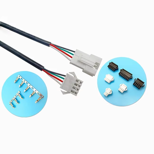 ชุดสายเคเบิลแบบกำหนดเอง ขนาด 1.0 มม.-2.54 มม. สายไฟฟ้า หัวเสียบตัวเมีย SH JST ZH PH XH สำหรับอุปกรณ์อิเล็กทรอนิกส์ ขั้วต่อ 2/3/4/5/6/7 พิน - Product Image 2