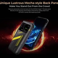 HOTWAV Hyper 7 20GB(8+12) 256GB 5G Robuste 6.6'' Écran FHD+ 2K 10800mAh 280LM Appareil Photo 64MP 280LM Android 14 33W Téléphone Mobile