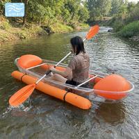 Sac flottant latéral transparent pour siège de kayak en cristal coloré avec kit complet pour la vente en gros aux stations balnéaires de Chine Lumark Rotomolded