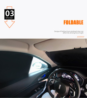 Pare-soleil sur mesure pour fenêtres avant et arrière, pare-soleil latéral pour Tesla Model 3/Y/S/X, accessoires de camping