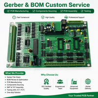 Carte de contrôle FPC personnalisée de la marque FXH, best-seller en Chine, assemblage PCBA, application de contrôle industriel, fabricant du Guangdong