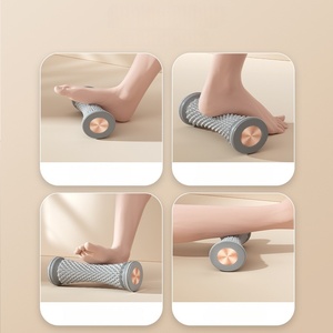 Foot <b>Massager</b> Roller Yoga <b>Ball</b> Plantar Fascia Roller Muscle Relaxation Care Plastic Manual Foot <b>Massager</b> - Product Image 4