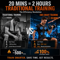 Ensemble d'entraînement fitness premium 2 pièces pour hommes avec électrodes myoélectriques EMS 12 points, étanche et respirant