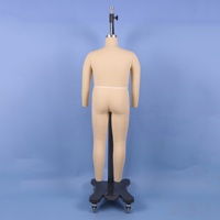 Junmei – mannequin personnalisé de grande taille pour garçon potelé, forme de robe sans tête avec bras amovibles, mannequin de tailleur en fibre de verre