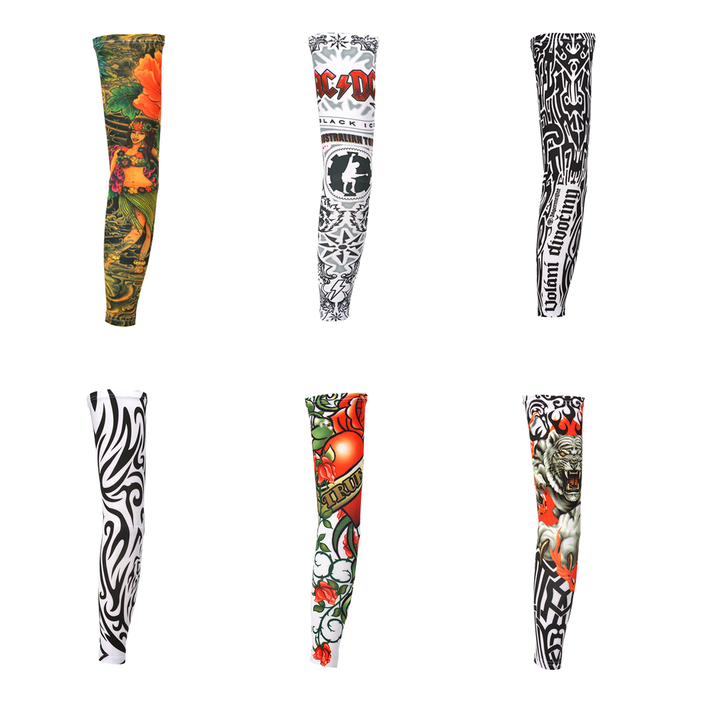 Тканевый рукав с защитой от излучения, пластиковый рукав для татуировок и велоспорта