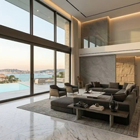 Diseño y Construcción de Villas Modernas de Lujo, Proyecto Llave en Mano con Renderizado 3D y Suministro Completo de Materiales
