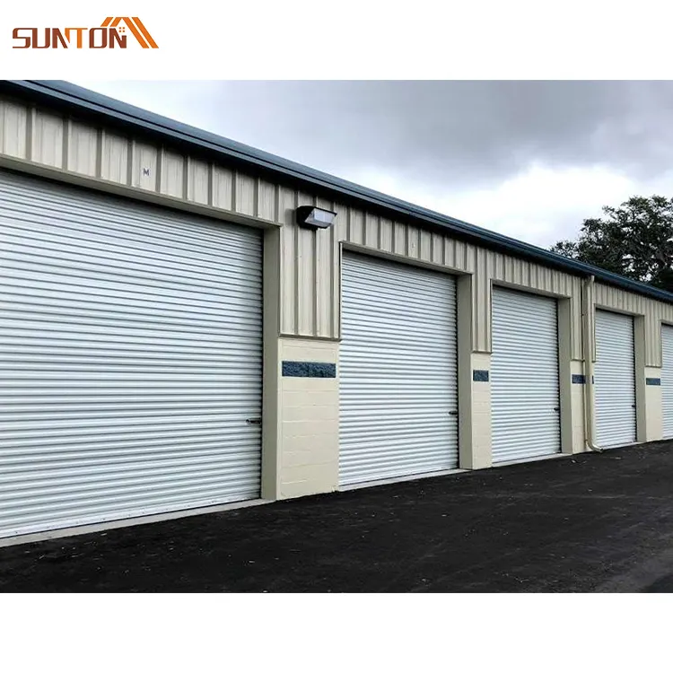 Cheap prices industrial outdoor warehouse metal aluminum rolling up doors exterior electrical aluminium roller shutter door