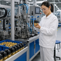 Mesin Perakitan Katup Solenoid Otomatis Penuh Efisiensi Tinggi QFW dengan Kontrol PLC Lini Perakitan