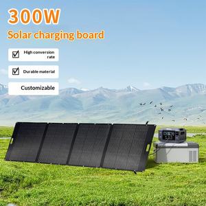 Pannello Solare Fotovoltaico Monocristallino Pieghevole ETFE 300W Protezione IP67 Power Bank Portatile di Emergenza per Esterni - Product Image 3