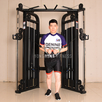 Machine à poulies double réglable professionnelle, appareil d'entraînement multifonctionnel pour la musculation et le fitness en salle de sport